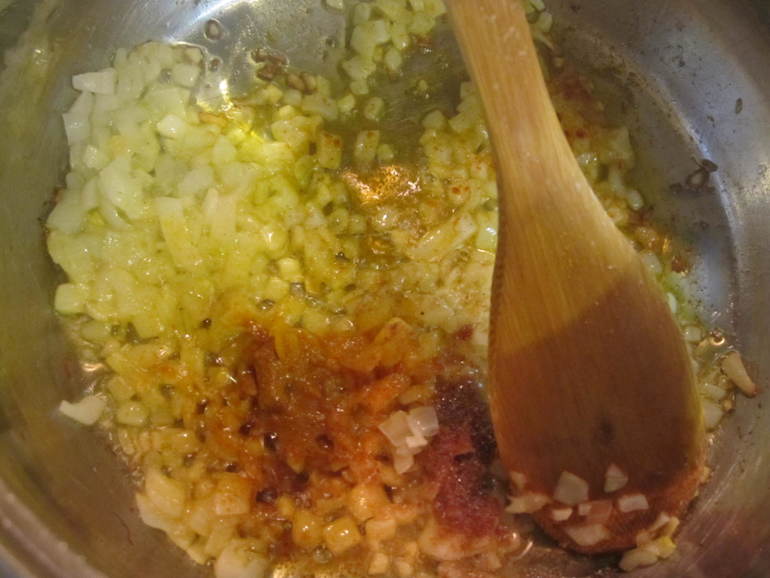 Крем-суп из картофеля с креветками и имбирем Рис. 2