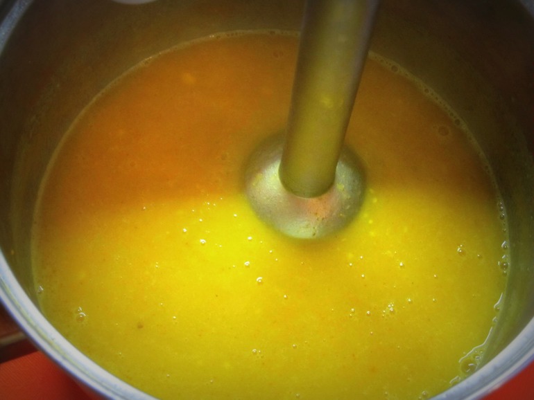 Крем-суп из картофеля с креветками и имбирем Рис. 5